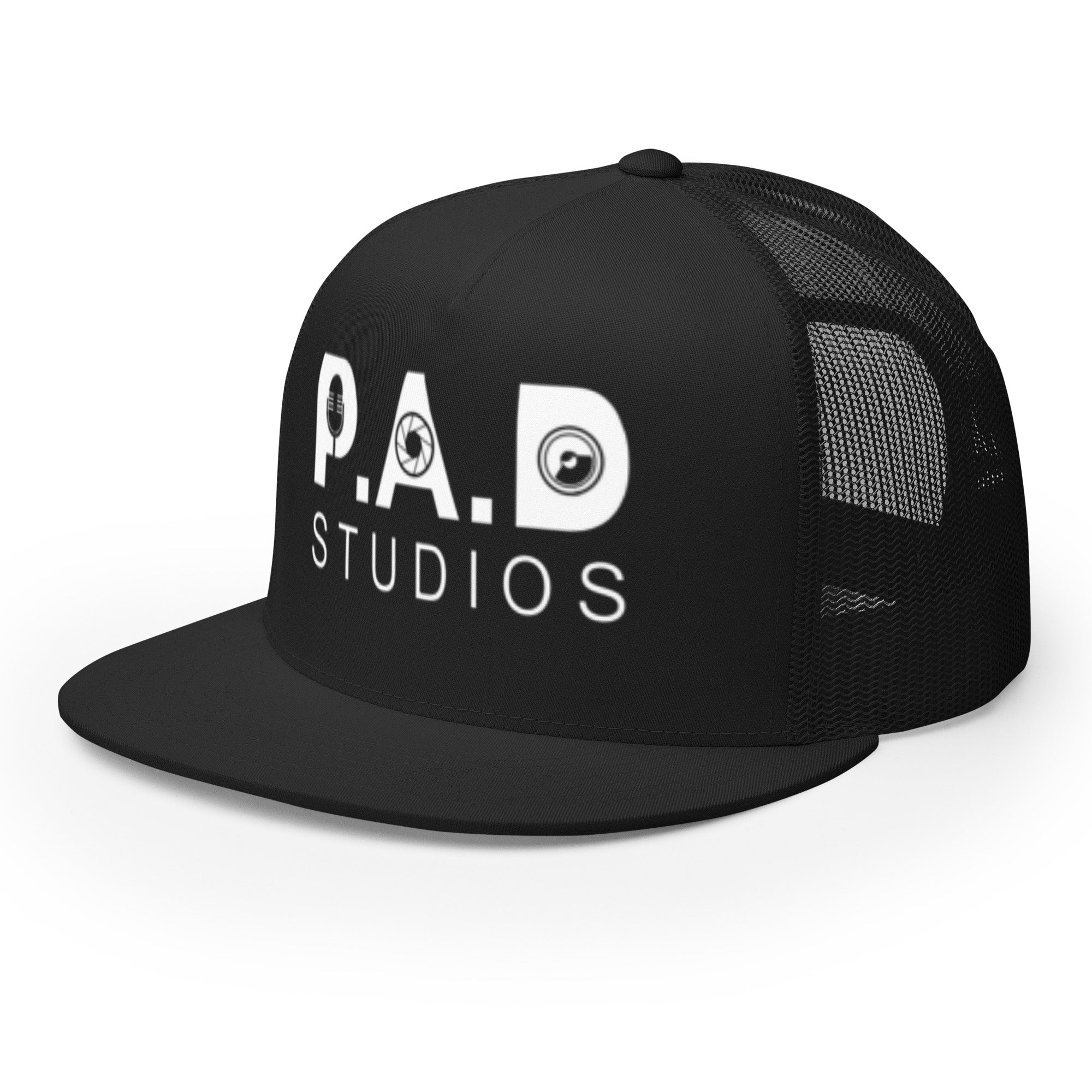 PAD Studios Logo Hat | Black Snapback Studio Cap – PAD Studios Atlanta